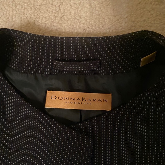 (2) Donna Karan Signature set dress with coat - Picture 2 of 10